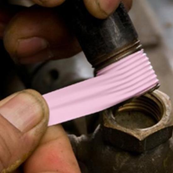 Pink Plumbers Thread Tape