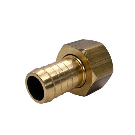 Brass Nut & Tail   3/16"(5mm) Barb  x  1/8"(4mm) BSP   07P05-0302            