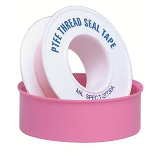 Pink Plumbers Thread Tape