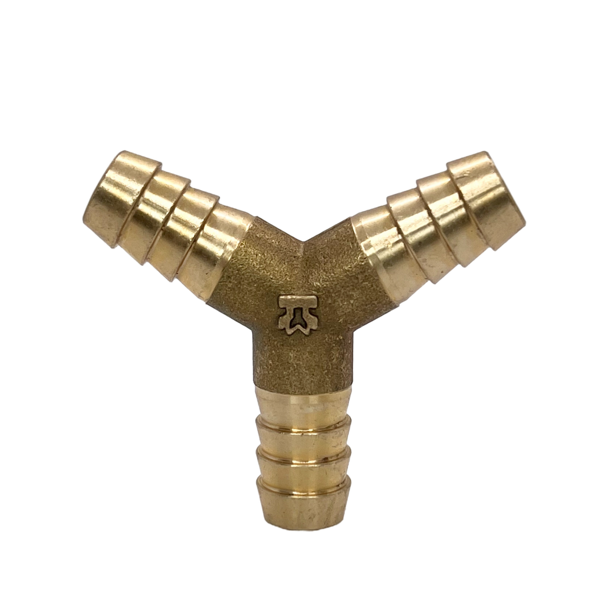 Brass Hose Barb Y Piece