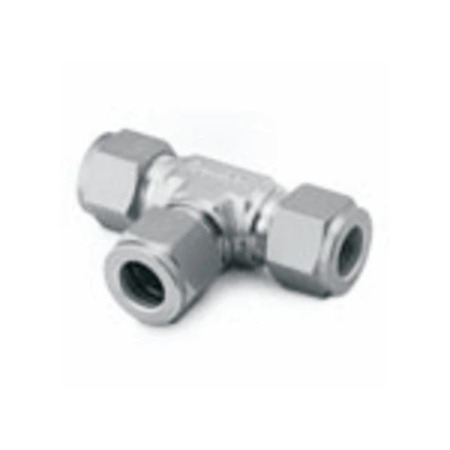 Compression Fitting Tee for 6mm Tube     6mm Tube x 3     16-T06