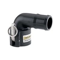 Banjo C Camlock 2" 90 Deg Female Coupler x 2" Hose Barb 200C90    