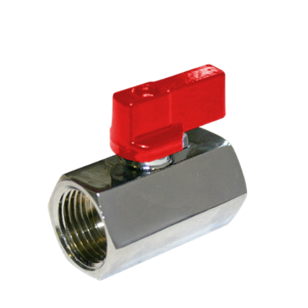 Mini Ball Valve FF 1/8" (4mm) BSP 233830-02         