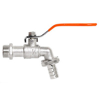 Hose Cock Ball Valve 1/2" (15mm) BSP 23HCV-08        