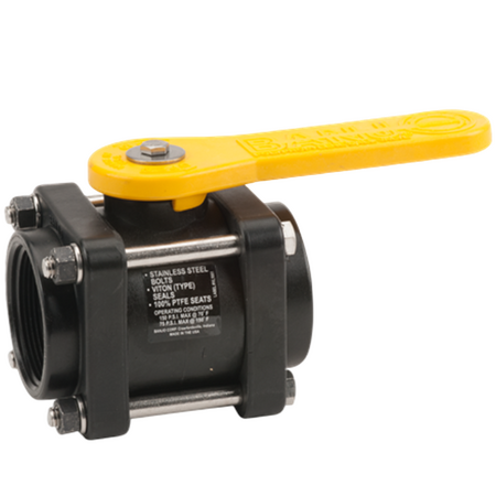 Banjo Ball Valve    1/2" NPT Full Port   2 Way    Bolted      V050