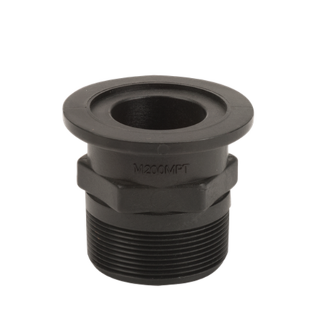 Banjo Flange Fitting 1" Flange x 3/4" Male Thread M100075MPT