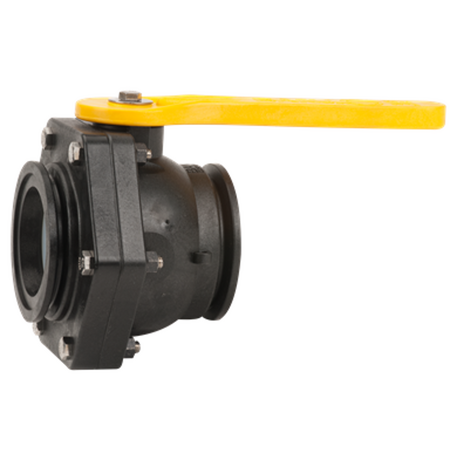 Banjo Stubby Valve  3" Full Port Flange x 3" Full Port Flange     MVS300CFFP
