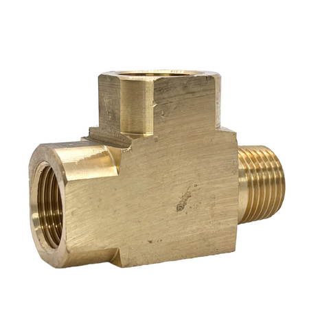 Brass Male Run Tee NPT