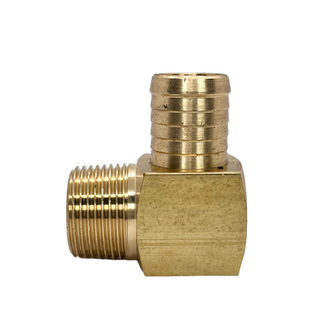 Brass Male Hose Barb Elbow NPT