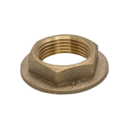 Brass Flanged Lock Nut BSP