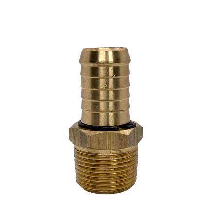 Brass Male Hose Barb Swivel BSP