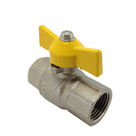 AGA Gas Approved Female Ball Valve (Tee Handle)