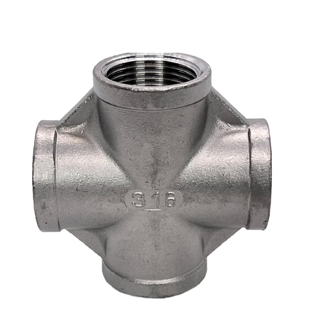 Stainless Steel Female Cross BSP 