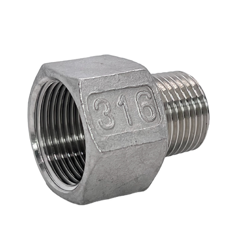 Stainless Steel MF Adaptor BSP