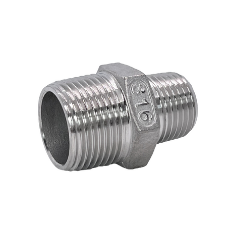 Stainless Steel Reducing Nipple BSP            