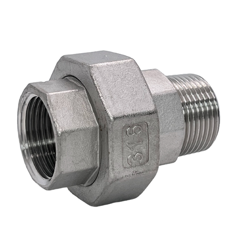 Stainless Steel MF Barrel Union BSP