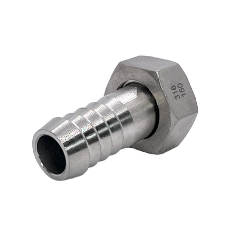 Stainless Steel Nut & Tail BSP           