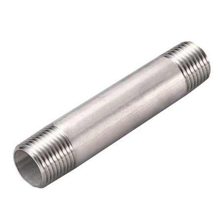Stainless Steel Pipe Piece 600mm Long BSP