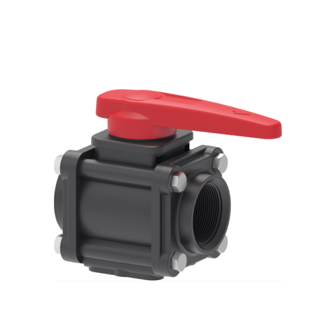 Arag 2 Way Bolted Ball Valve 3" BSPF Threads 453007A99