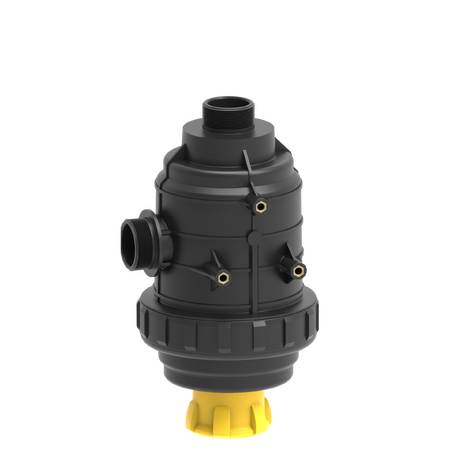 Arag 316 11/2" Suction Filter With Shut-Off Valve
