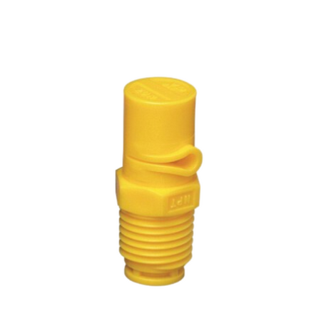 Teejet Nozzle  XP Boomjet 1/4" BSP RH Yellow Boomless Nozzle 