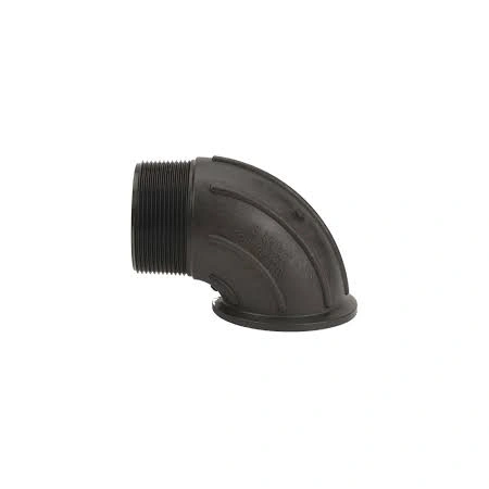 Banjo Flanged 90 Degree Sweep Fitting (Flange x Male NPT)