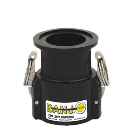 Banjo Flange Fitting 2"  Full Port Flange x  2" Female Camlock M220D    
