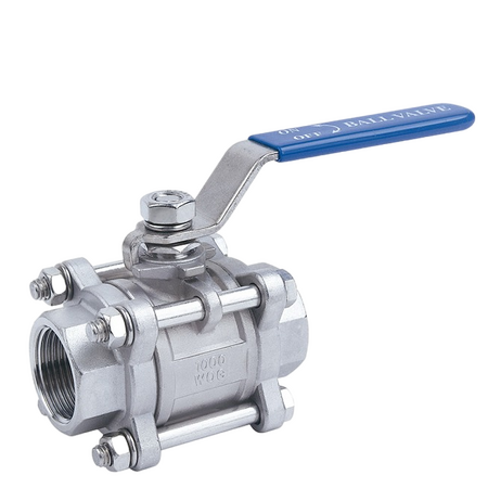 Stainless Steel Ball Valve (3 Piece) BSP