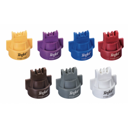 Teejet Nozzle TTI60110 Air Inducted  Twin Jet  Moulded Cap 