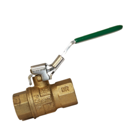 DR Brass Female Ball Valve (Lockable Handle)